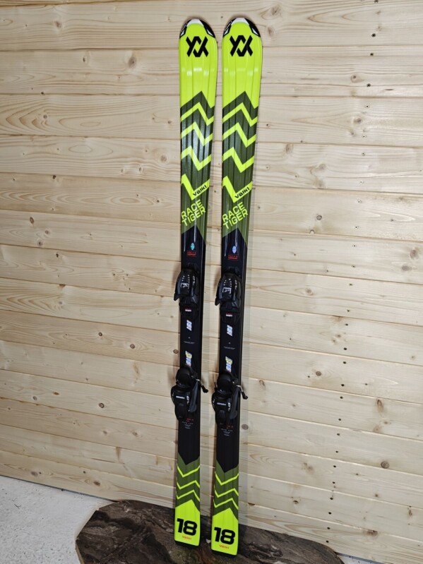 LYŽE VOLKL RACETIGER JR YELLOW 160CM --MODEL 2025--